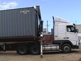 Loading a container